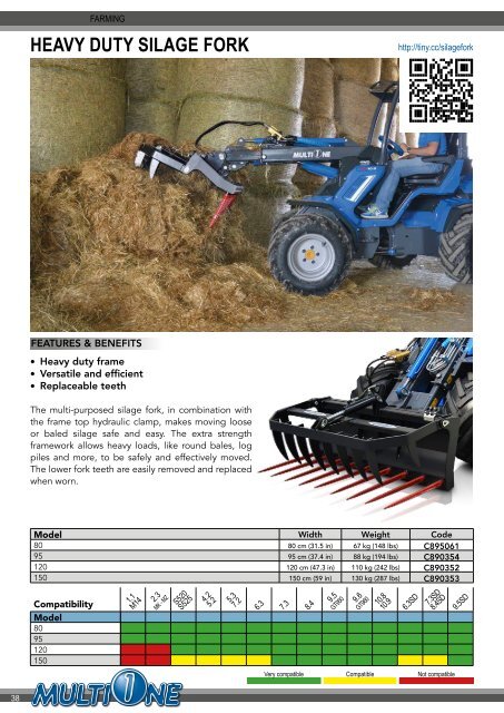 MultiOne UniForce 2018 Catalog