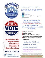 January 2018 Bayside Everett News