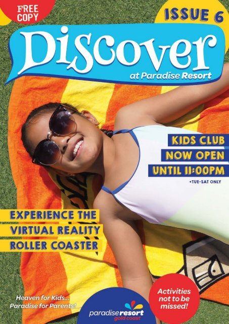 Paradise Resort Gold Coast, Australia Discover Magazine ISSUE #6