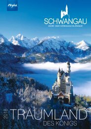 Gastgeberverzeichnis Schwangau 2018