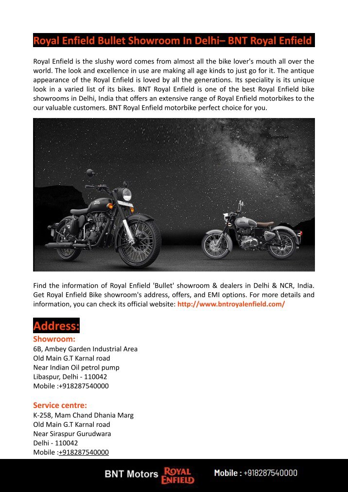 bullet showroom patparganj