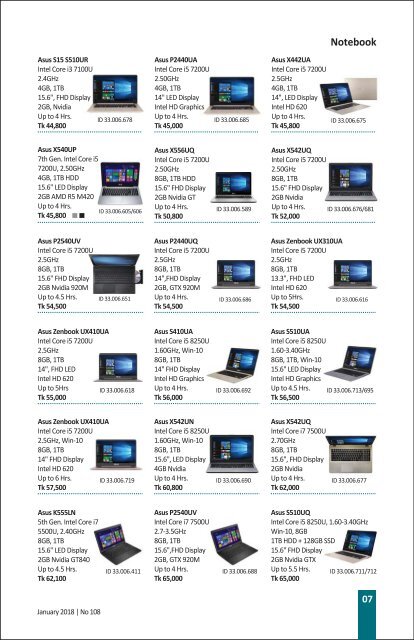 Product Book January 2018 Issue 108