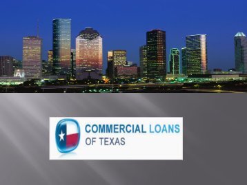 Commercial Loans Texas