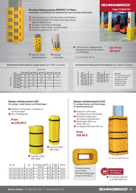 SchraderShop Katalog 2018