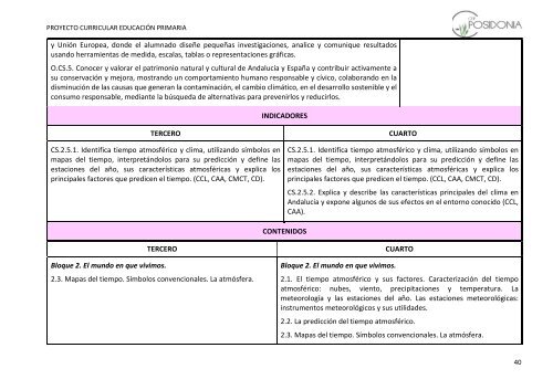 2º ciclo Área CC.SOCIALES