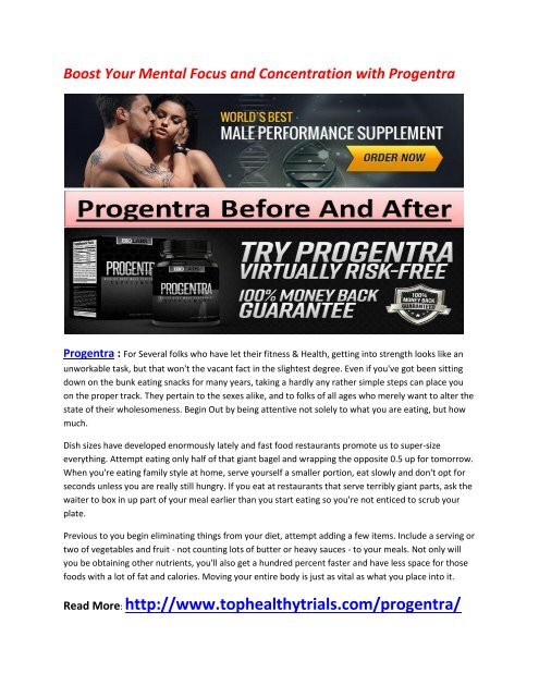 Progentra : Pill for Bigger, Harder Erections