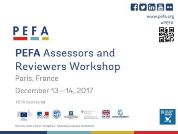 PEFA Training Slides Paris December 2017