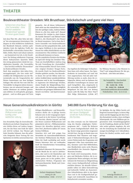 TheaterCourier Januar/Februar 2018