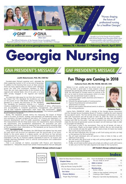 Georgia Nursing - February 2018