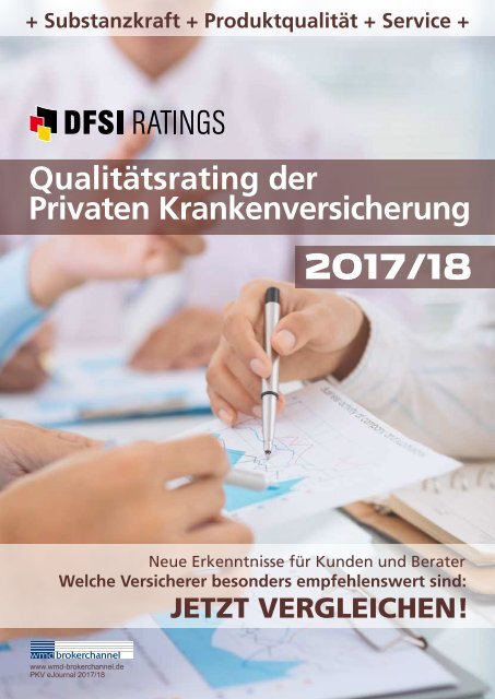 DFSI-Studie / Qualitätsrating der Privaten Krankenversicherung 2017/18