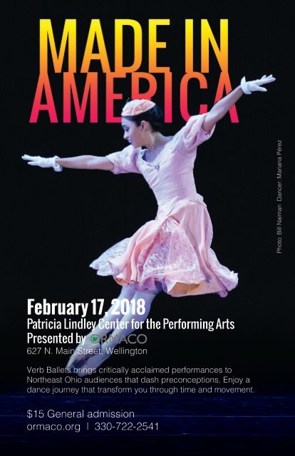 Verb Ballets 2017-18 Season Brochure