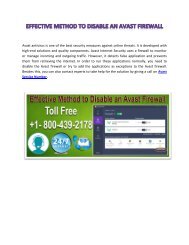 Effective Method to Disable an Avast Firewall
