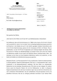 Dr. Georg Nüßlein Sehr geehrter Herr Bächle ... - Günter Bächle