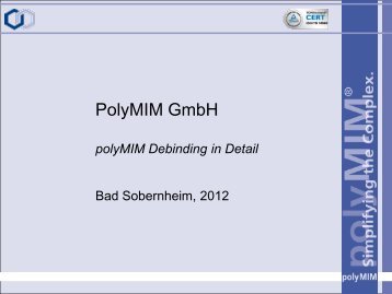 Kein Folientitel - PolyMIM GmbH