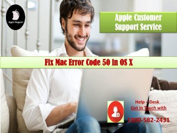 Fix Mac Error Code 50