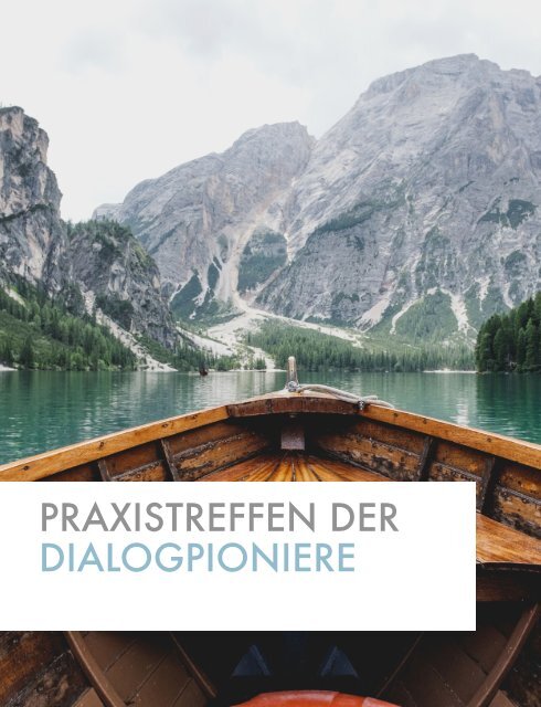 Praxistreffen Dialogpioniere