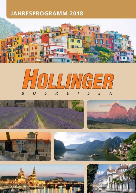 Hollinger Jahresprogramm 2018