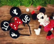 Kit Tiaras Mickey Minnie Namorados (Love) ❤