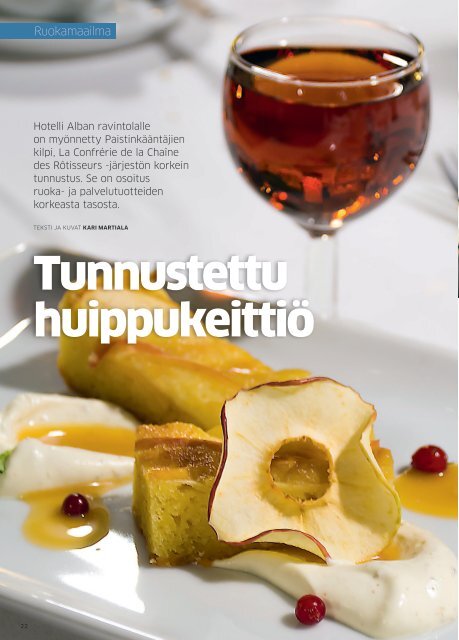 Visiitti - Finlandia Hotellien asiakaslehti