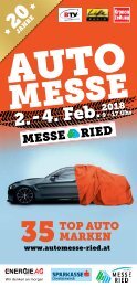 Automesse Ried 2018 - Besucherfolder