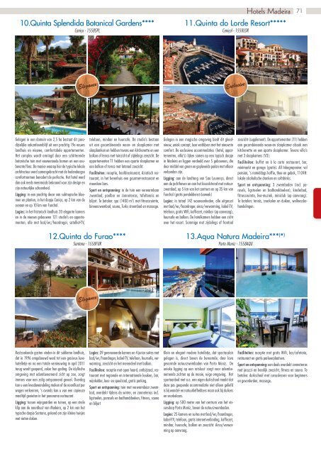 Brochure Portugal - Madeira - Azoren 2018