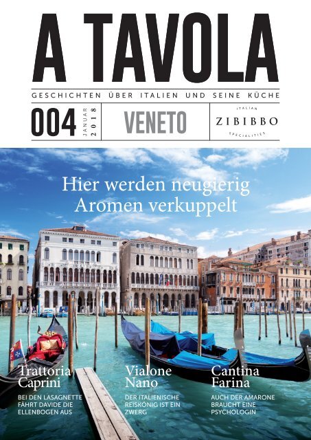 "A Tavola" Ausgabe 4 Veneto 