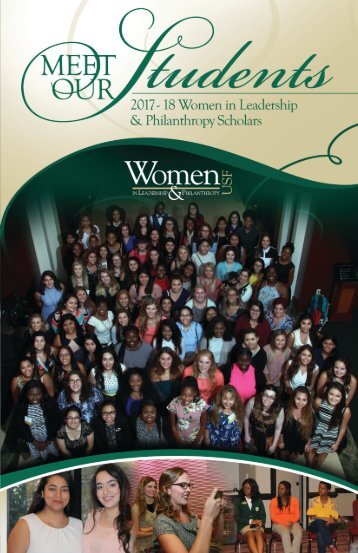 2017-18 Women in Leadership & Philanthropy Scholars