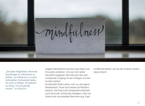 mindfulnesss@work