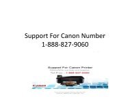 Canon Printer Support Number 1-888-827-906