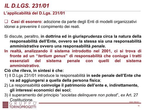 1C_La responsabilità civile, penale ed il D.Lgs. 231-01.ppt
