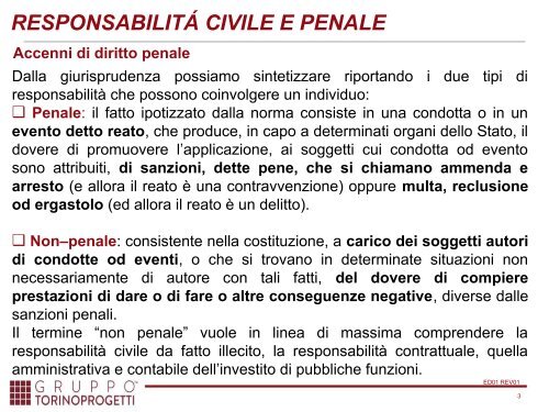 1C_La responsabilità civile, penale ed il D.Lgs. 231-01.ppt