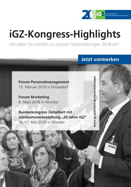iGZ-Seminarprogramm 01-2018