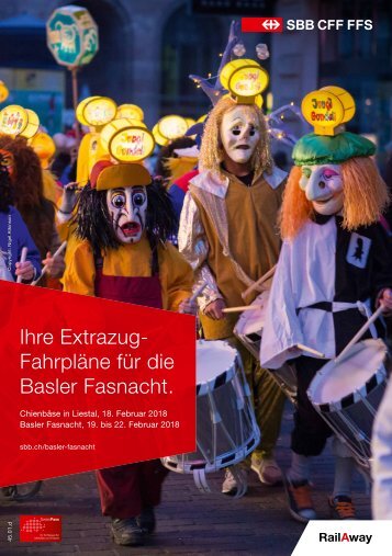 Fahrplan Fasnacht 2018