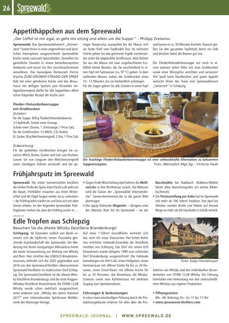 Spreewald Journal März-April 2019