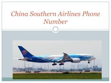 china southern phone number