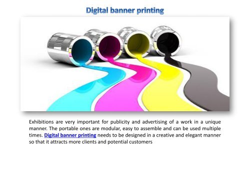 Digital banner printing