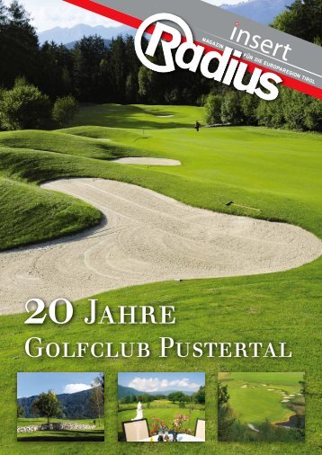 Insert Golfclub Pustertal 2013