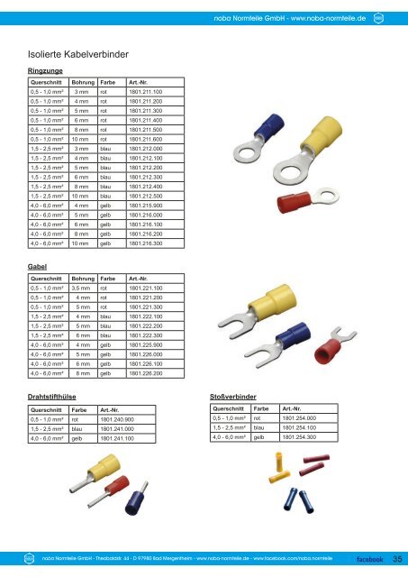 Übersicht Katalog