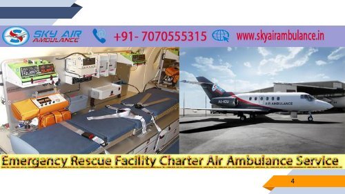 Worry About the Cost of Air Ambulance in Kolkata Contact  Anytime