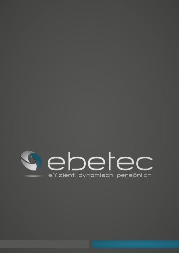 ebeTEC Firmenpräsentation