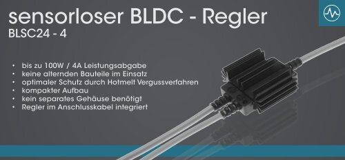 ebeTEC sensorloser BLDC Regler