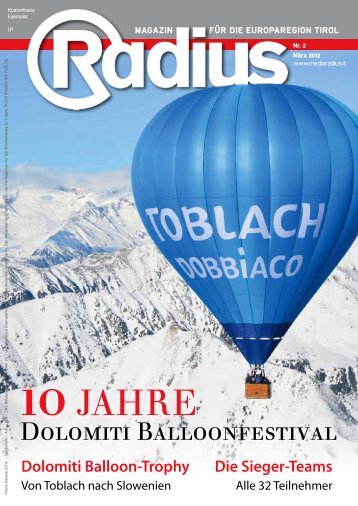 Dolomiti Balloonfestival 2012