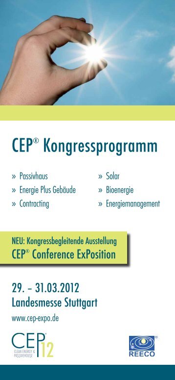 CEP® Kongressprogramm - Bundesverband für Wohnungslüftung eV