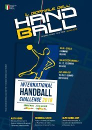 Il Giornale dell'Handball - Gennaio 2018