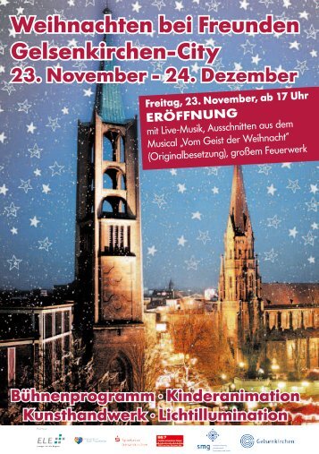 Weihnachten bei Freunden Gelsenkirchen-City - Weihnachtsmarkt.info