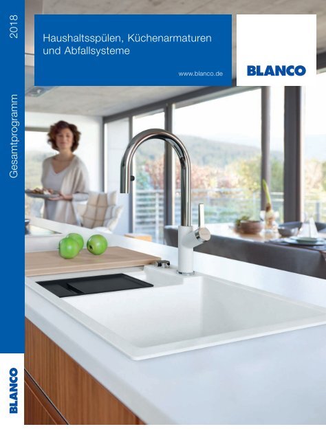 inklusiv Glas-Schneidbrett und Ablauffernbedienung; ; 523184 K/üchensp/üle aus Silgranit PuraDur reversibel Felsgrau // mit InFino-Ablaufsystem Blanco Axia III 45 S