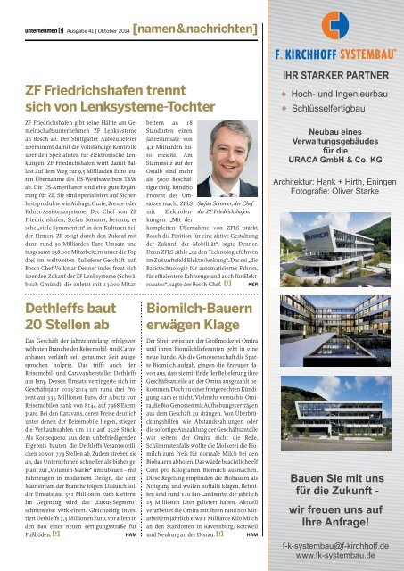 unternehmen Oktober 2014