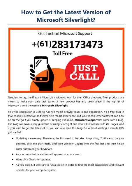 microsoft silverlight installed but not working microsoft silverlight installed but not working