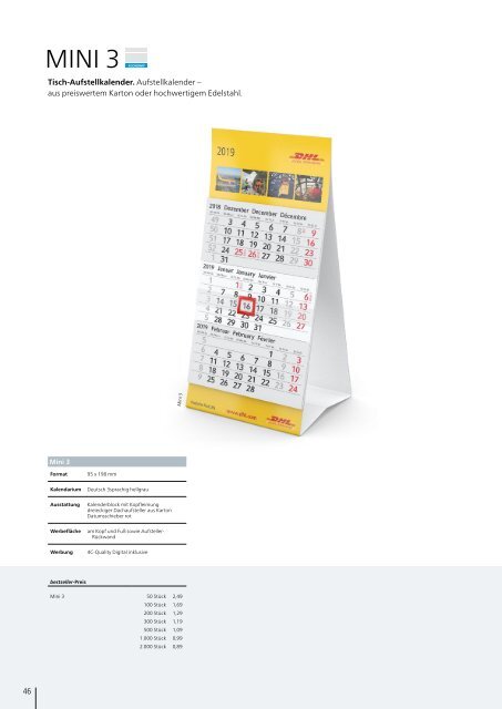 Kalender, Werbekalender, Werbe-Notizbücher, individuell