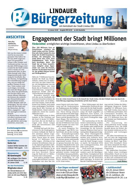 13.01.2018 Lindauer Bürgerzeitung